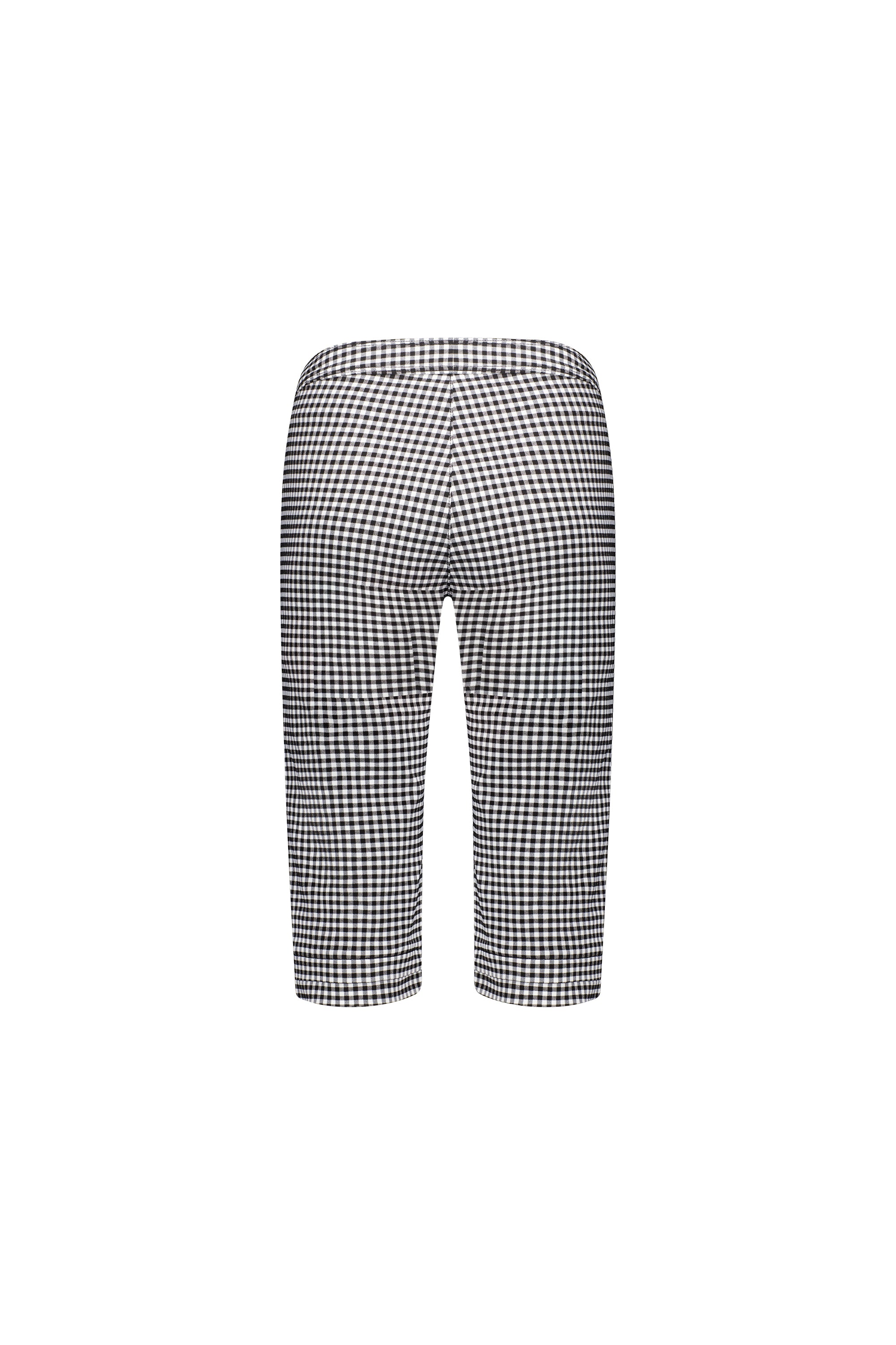 Snap Short in Faille - Gingham | Macjays